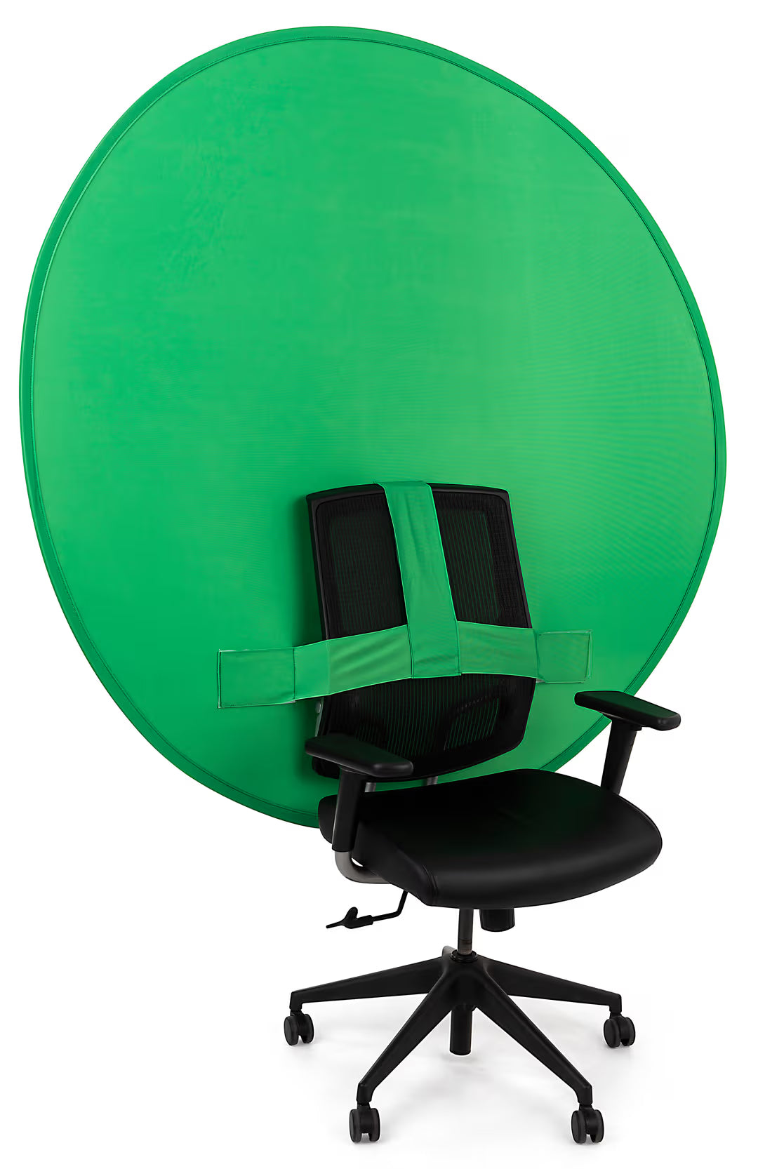 Fond Vert Rond 140 cm pour Chaise – Green Screen Chroma Key