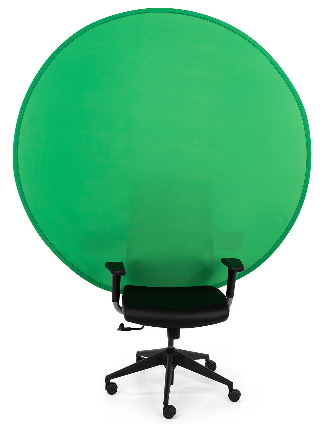 Fond Vert Rond 140 cm pour Chaise – Green Screen Chroma Key
