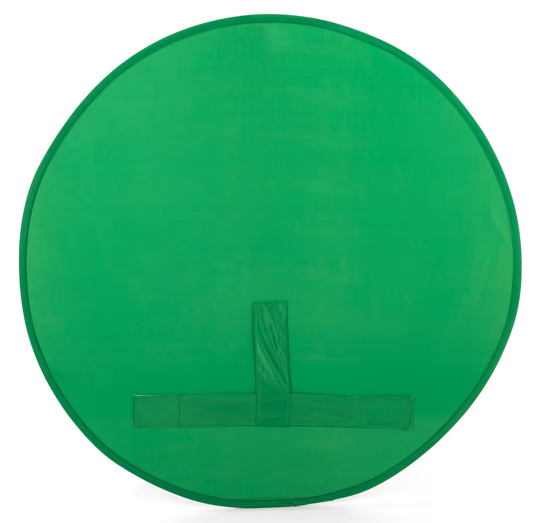 Fond Vert Rond 140 cm pour Chaise – Green Screen Chroma Key