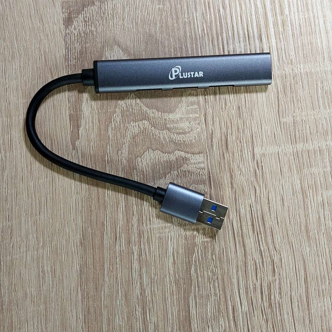 Plustar HUB-101: Hub USB 4-en-1 Premium