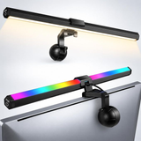 Lampe Écran PC LED RGB 2-en-1 avec Éclairage Réglable