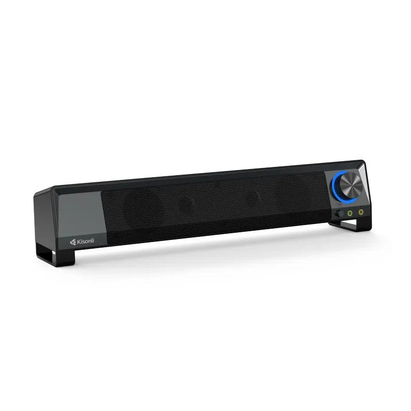 Barre de Son Kisonli X2 – Son Stéréo pour Ordinateur et TV LED
