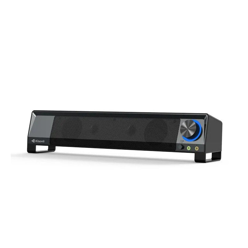 Barre de Son Kisonli X2 – Son Stéréo pour Ordinateur et TV LED