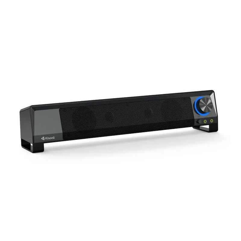 Barre de Son Kisonli X2 – Son Stéréo pour Ordinateur et TV LED