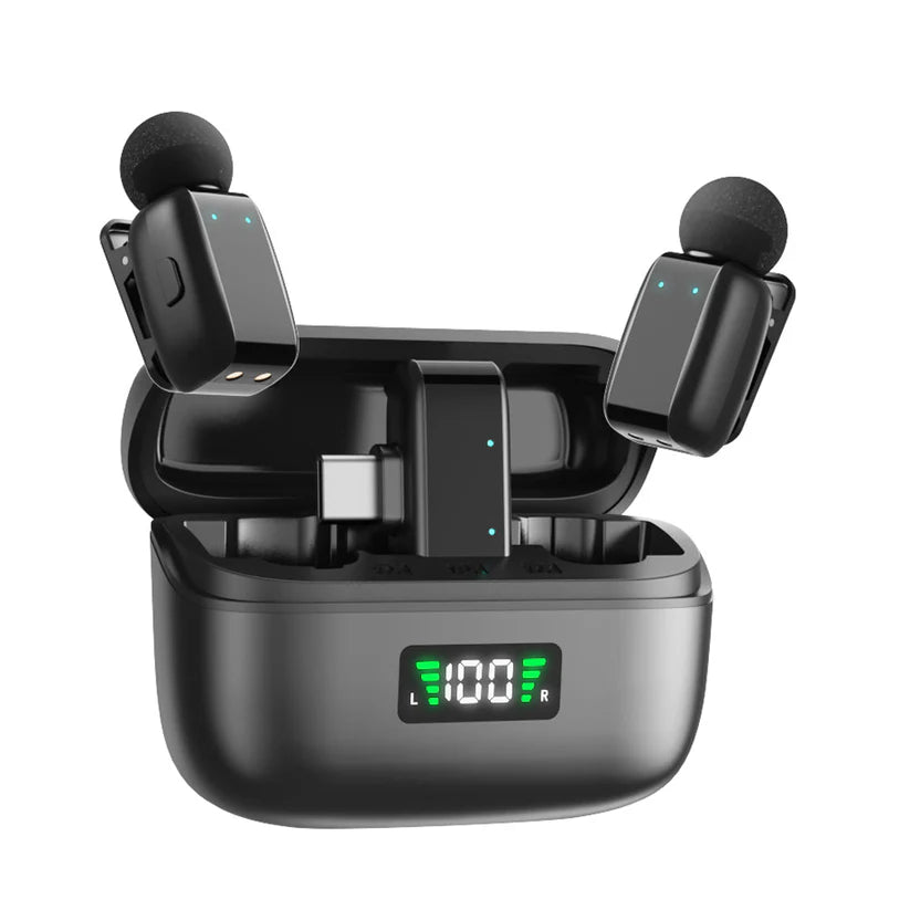 Micro Cravate Sans Fil SX35 USB-C Double Émetteur