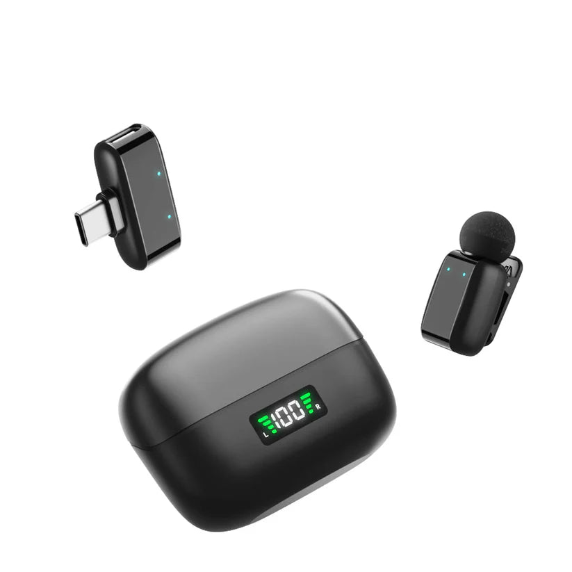 Micro Cravate Sans Fil SX35 USB-C Double Émetteur