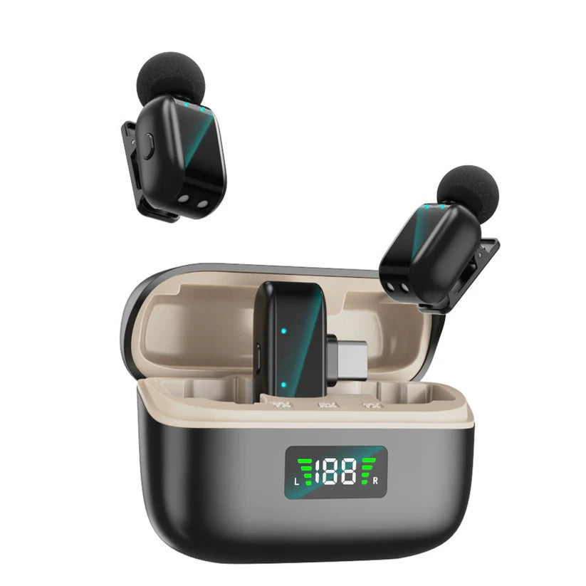 Micro Cravate Sans Fil SX35 USB-C Double Émetteur