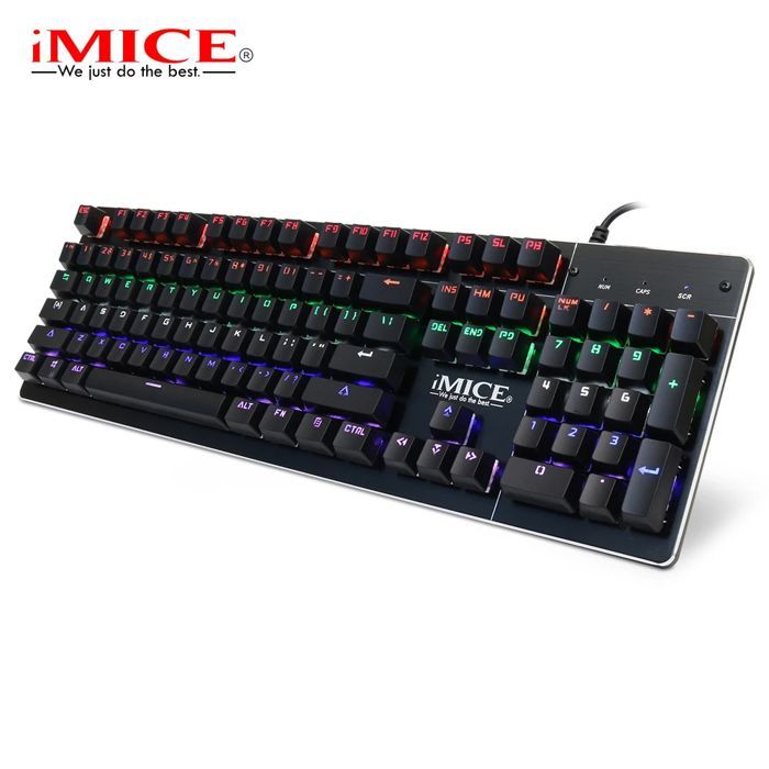 Clavier Mécanique Gaming IMICE MK-X80 – Performance et Éclairage RGB
