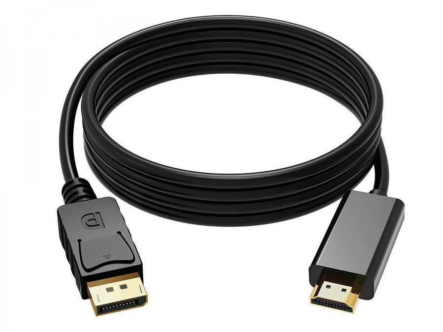 Câble DisplayPort (Mâle) vers HDMI (Mâle) 1,8 m