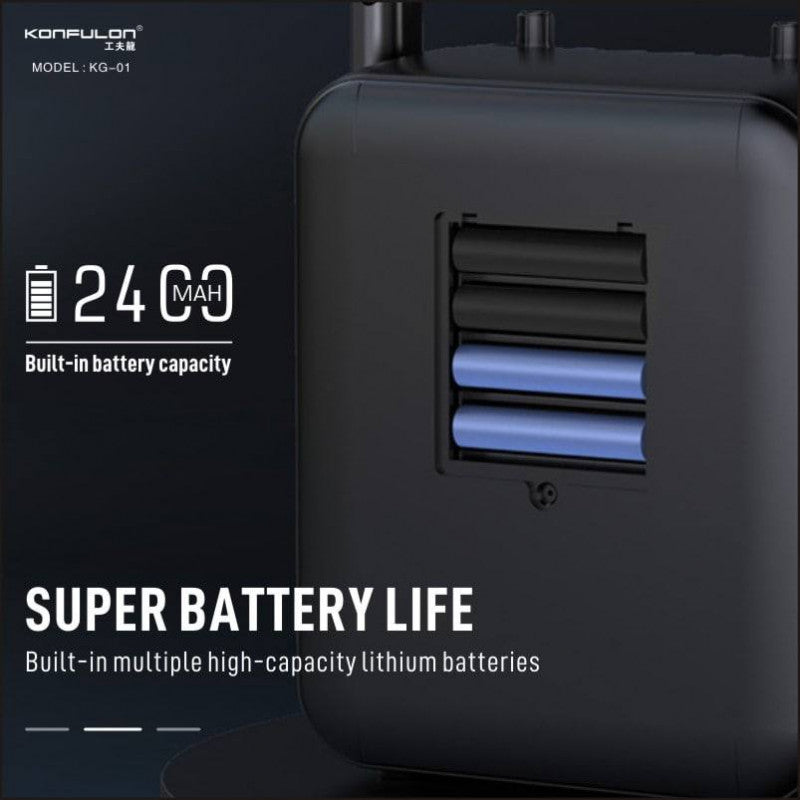 إنسيتي كاريوكي كونفولون ميني مع ميكروفون، بلوتوث 5.0 KG-01