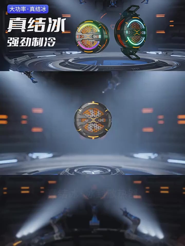 Refroidisseur de Téléphone Magnétique K15 – 15W avec Lumière RGB