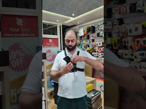 Support Téléphone Réglable avec Sangle de Poitrine