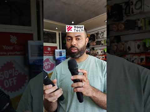 Microphone Sans Fil Professionnel LGX23043 | Double Micro UHF Rechargeable 1200mAh | Portée 50M