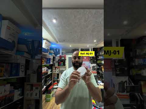 مصباح سيلفي RGB MJ-01 مع مشبك قابل لإعادة الشحن للهاتف الذكي