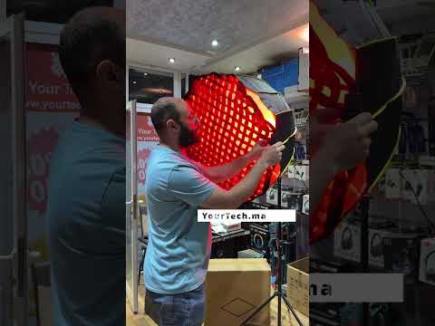 Kit Studio LED RGB 100W Softbox 90cm + Trépied 2,6m