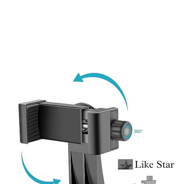 Support Téléphone pour Trépied – Rotation 360° et Fixation Universelle