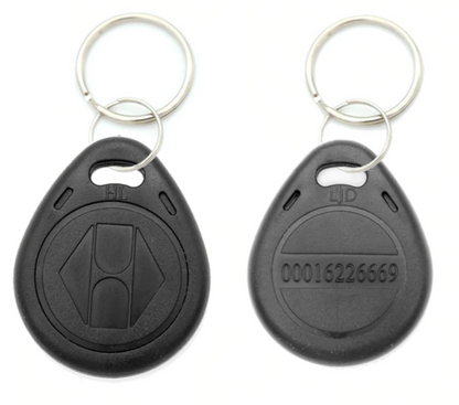 Porte-clés RFID TK4100 EM4100: Lecture seule, Contrôle d'accès, 125KHz