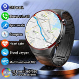 Smart Watch GT4 Pro – GPS, NFC, Appels Bluetooth, Écran HD