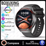 Smart Watch GT4 Pro – GPS, NFC, Appels Bluetooth, Écran HD