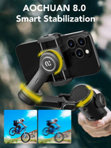 Aochuan Smart X2 Stabilisateur Smartphone 3 Axes avec Suivi IA
