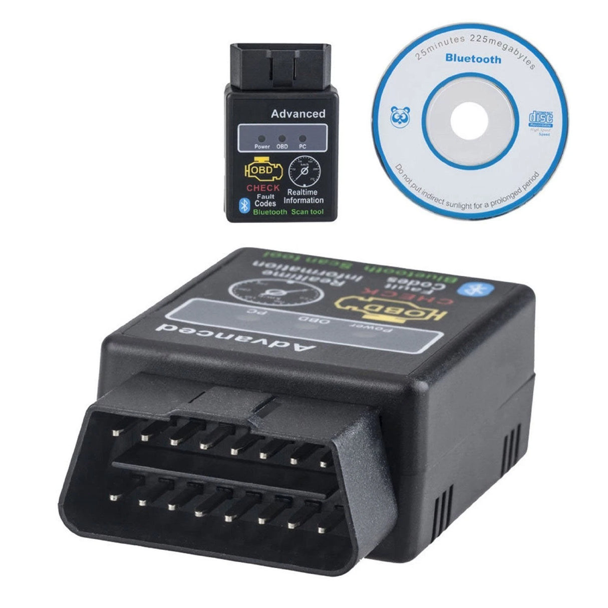 Scanner Diagnostic Auto OBD2 ELM327 V1.5 Bluetooth Professionnel