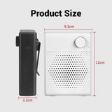 Leerfei E-3013 Haut-Parleur Bluetooth avec Microphone Portable