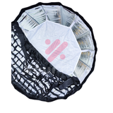 Kit Lumière Vidéo LED 500W avec Softbox Parabolique 90 cm + Trépied 2.6 m