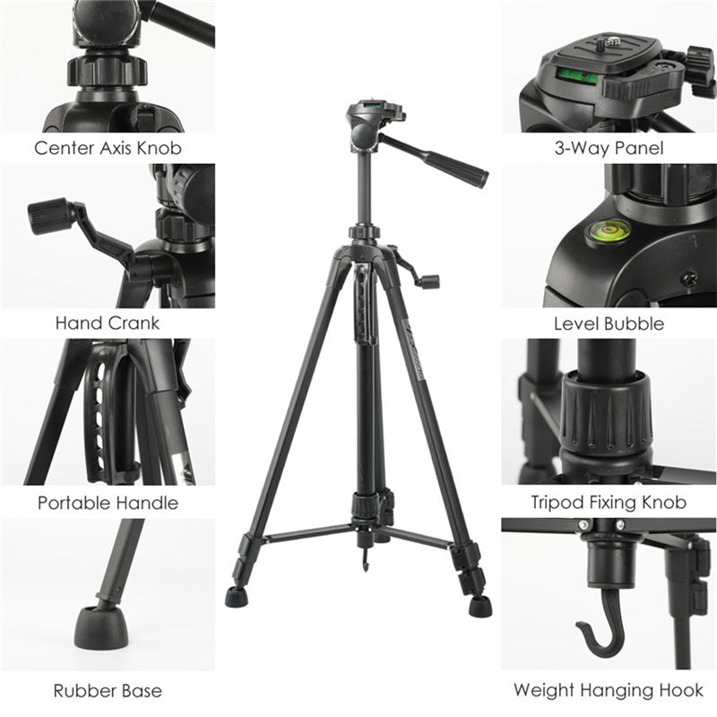 الدعم المهني لكاميرات: حامل WEIFENG WT-3520