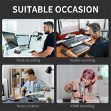 Carte son Mixeur Portable professionnel Q-12 avec phantom 48V
