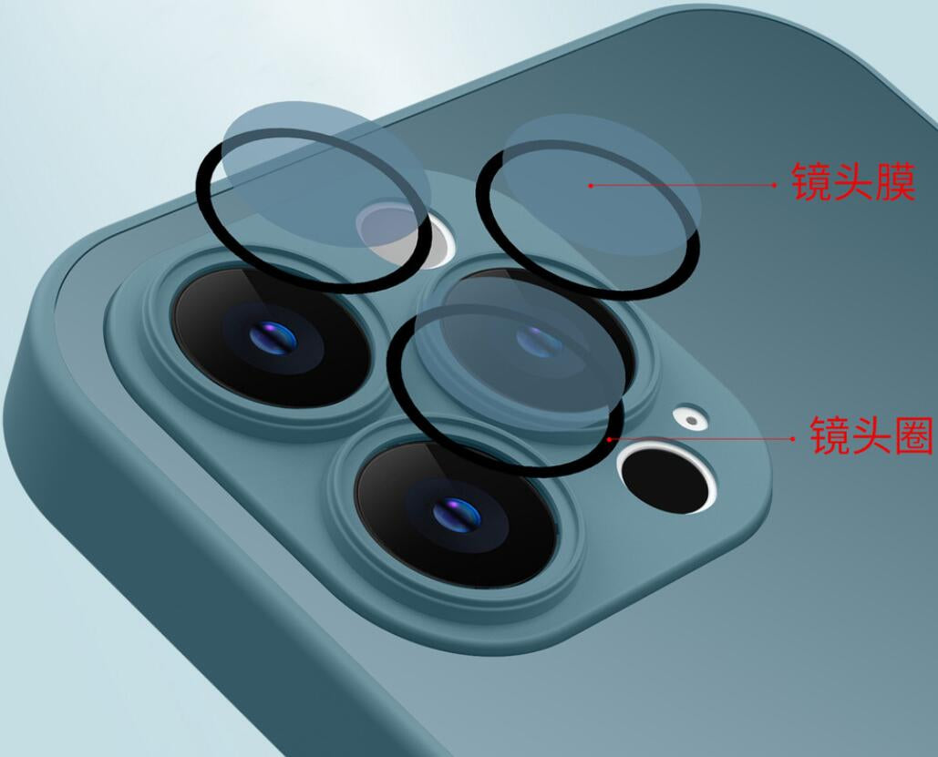 Coque en silicone avec MagSafe pour iPhone 11, 12, 13 et 14 Pro Max - Verre dépoli