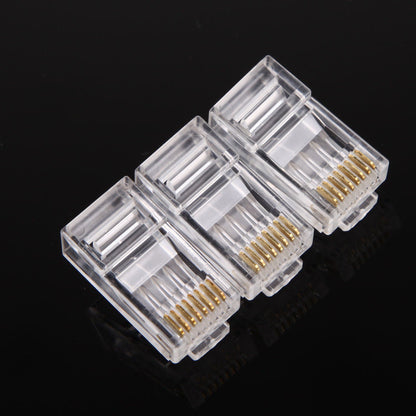 100 pièces RJ45 connecteur de réseau de prise modulaire pour UTP Cat5