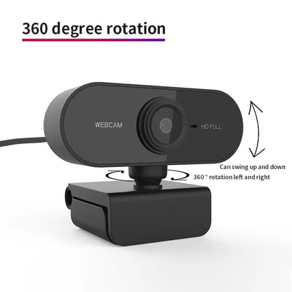 Webcam full HD 1080P USB avec microphone