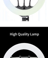 Ring Light Professionnel 36W - Jmary FM14R 34cm Dimmable LED + Trépied 2m