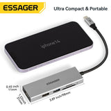 إيساجر 5 في 1 USB C HUB HDMI-4K محطة إرساء موزع
