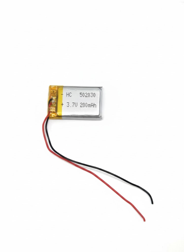 Batterie Li-Po Rechargeable 3.7V 200mAh - Modèle Ultra-Compact 502030