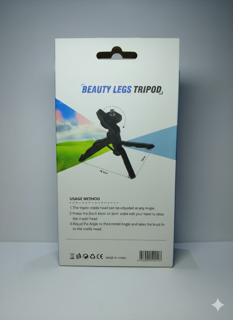 Mini Trépied Beauty Legs Rotatif pour Smartphones et Caméras