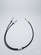 Adaptateur Jack 6.35mm Mono vers Double RCA Femelle