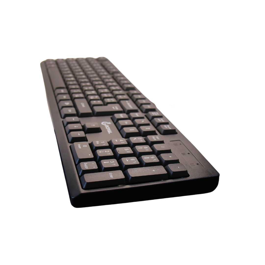 Clavier Filaire USB KB-039U – 104 Touches – Noir