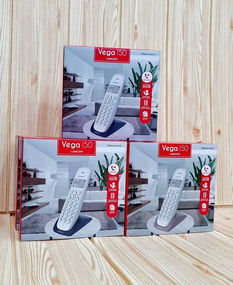 Logicom Téléphone fixe sans fil Logicom vega 150