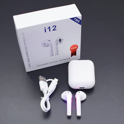 i12 TWS (Upgrade Version) Wireless Bluetooth Earpod version 2020 (Original)