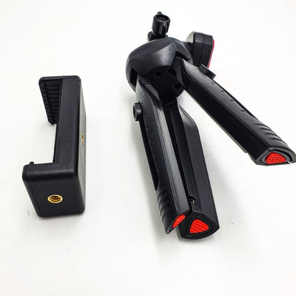 Trépied trépied télescopique pour appareil photo de téléphone 15-22cm Selfie Mini trépied multifonction noir