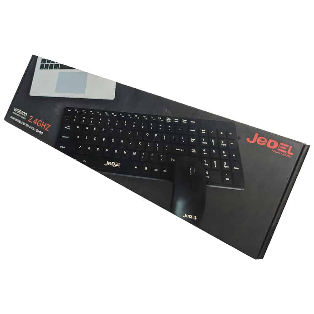 mini-souris et clavier sans fil combo Jedel WS6700