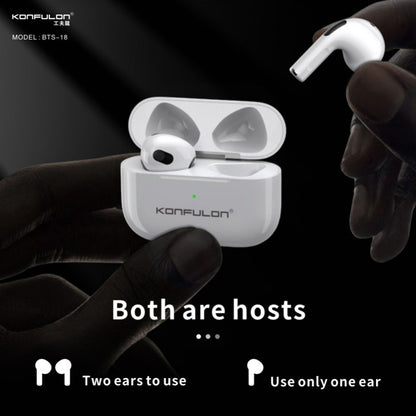Konfulon BTS-18 Écouteur sans fil - Le Son de la Qualité Optimisé pour votre Confort
