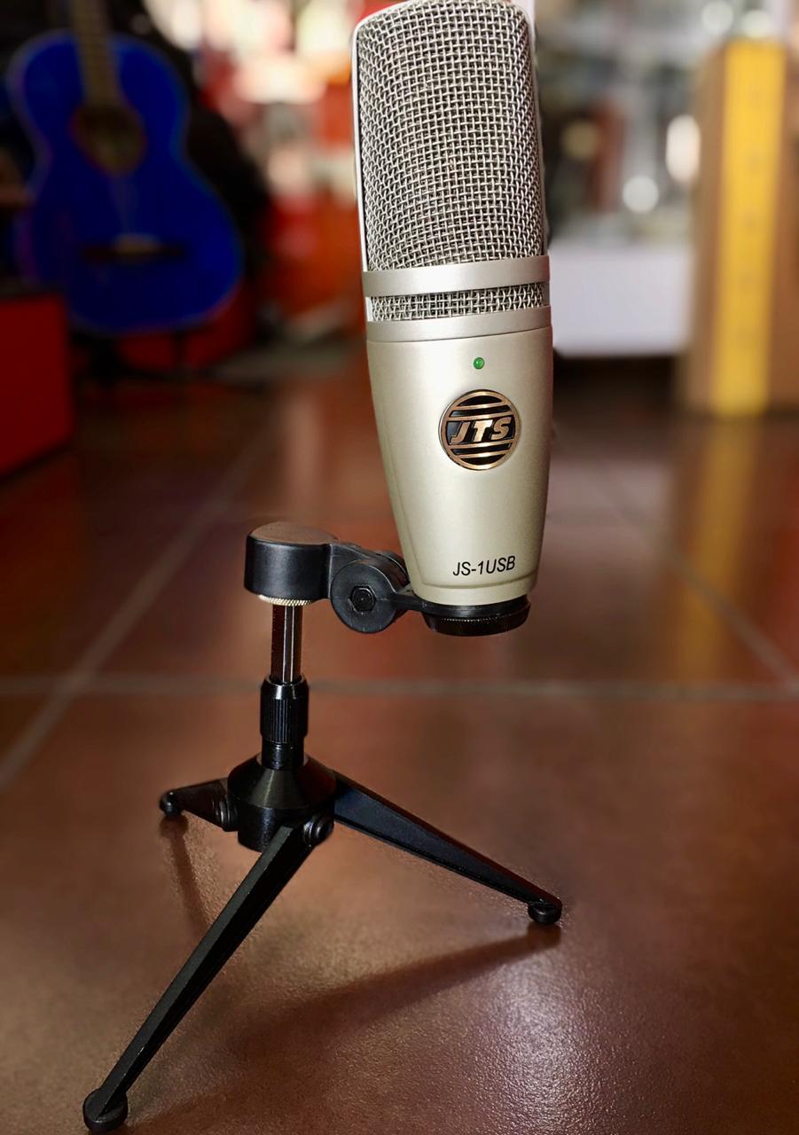 JTS js-1usb– micro à condensateur à grand diaphragme