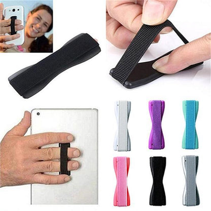 Sling grip Smartphone antidérapant Gris ou Noir