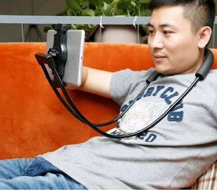 Support Collier Flexible et Réglable Pour iPhone Samsung iPad Air Tablet