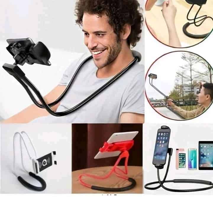 Support Collier Flexible et Réglable Pour iPhone Samsung iPad Air Tablet