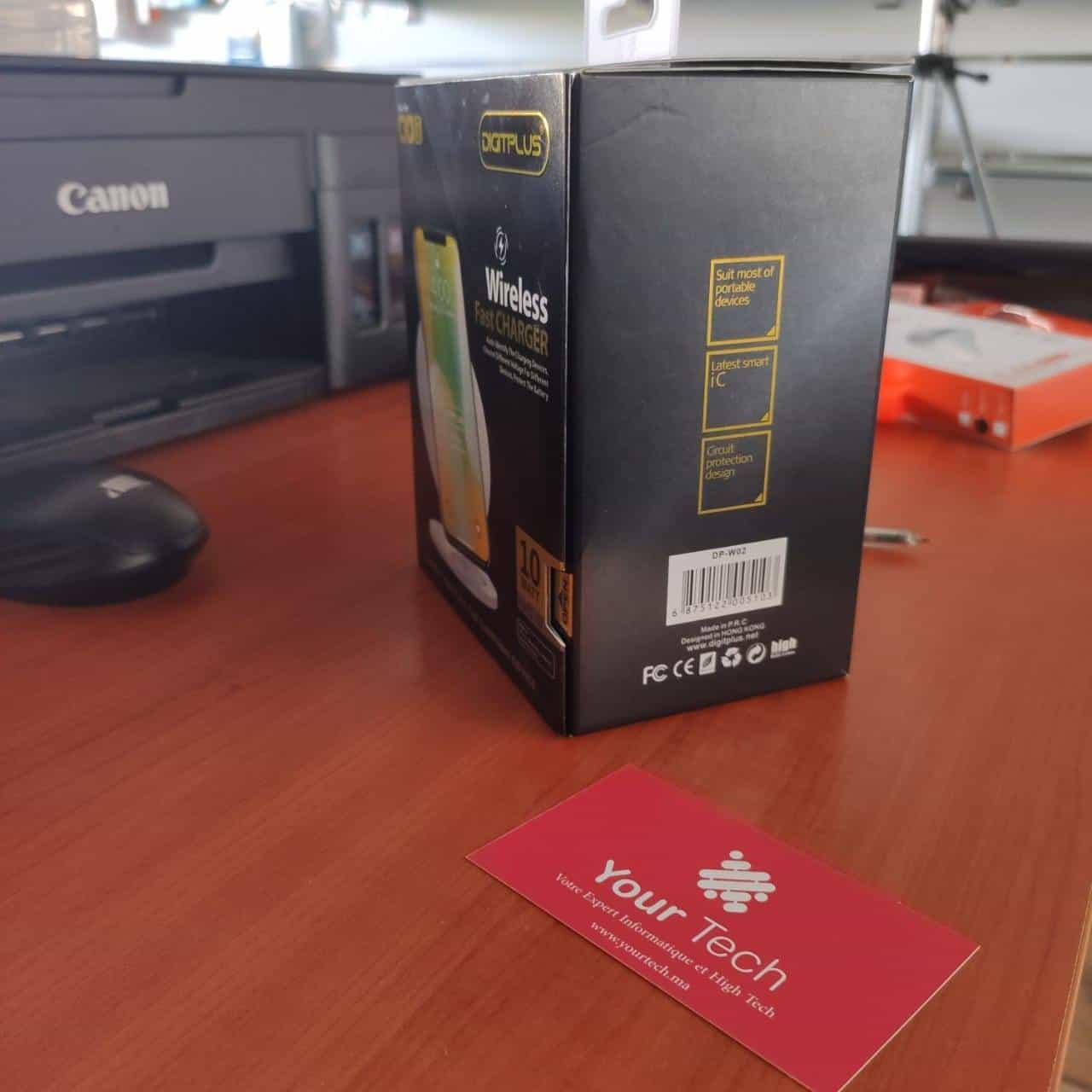 Chargeur rapide sans fil 10 watts à identification automatique pour iPhone 8, 8 Plus et iPhone X