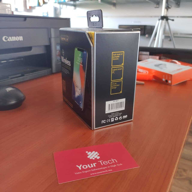 Chargeur rapide sans fil 10 watts à identification automatique pour iPhone 8, 8 Plus et iPhone X