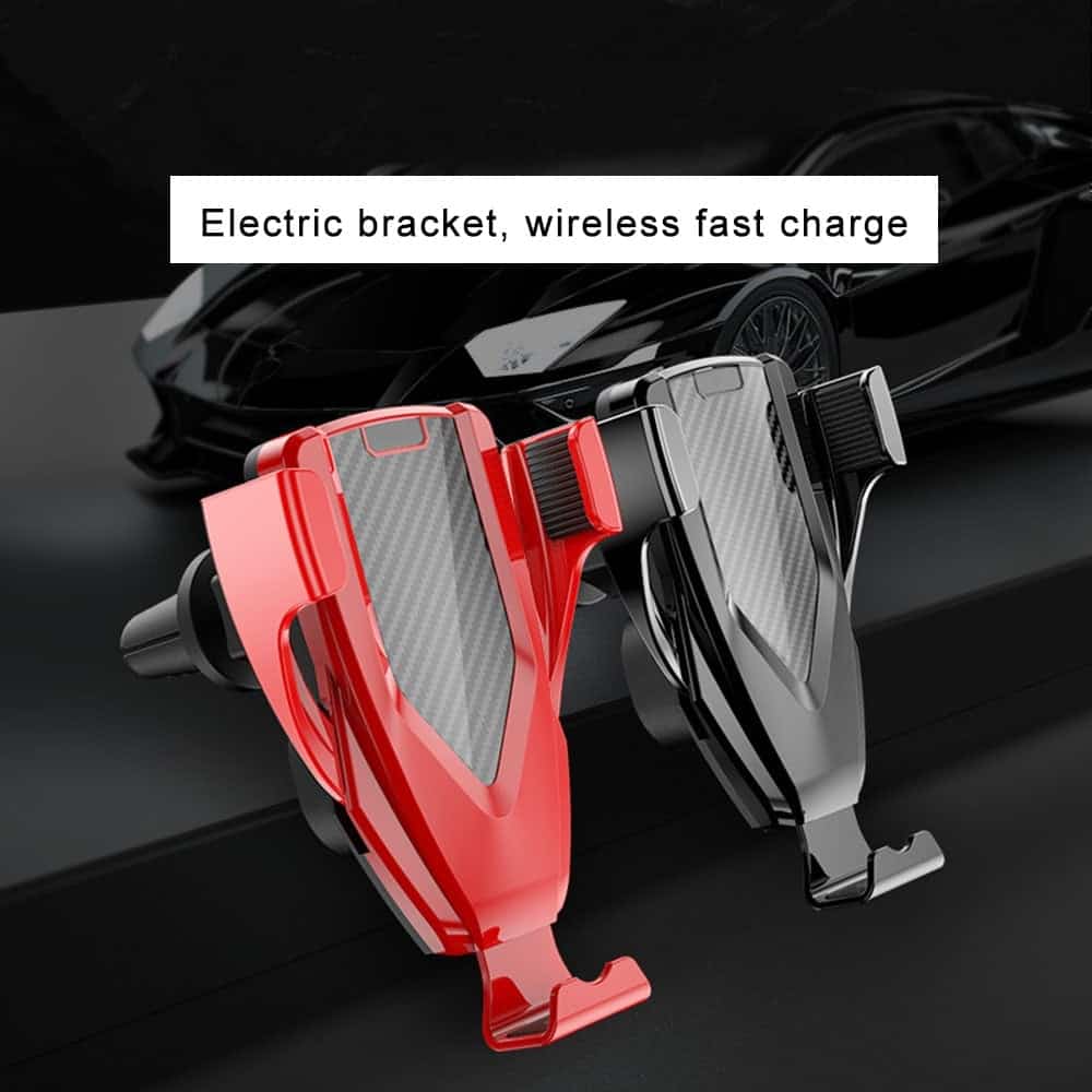 M8 intelligent induction voiture Téléphone sans fil rapide Support Qi Chargeur Mont pour iPhone